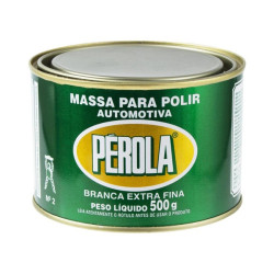 Massa Para Polir Automotiva Pérola 500g Massa Para Polir Automotiva Pérola 500g