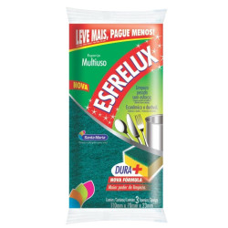 Esponja Multiuso Esfrelux 3 unidades Esponja Multiuso Esfrelux 3 unidades