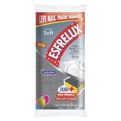 Esponja Esfrelux Soft 3 unidades Esponja Esfrelux Soft 3 unidades