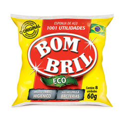Esponja de Aço Bombril 60g Esponja de Aço Bombril 60g