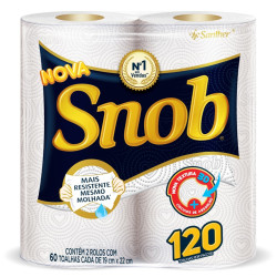 Papel Toalha Snob 120 toalhas
