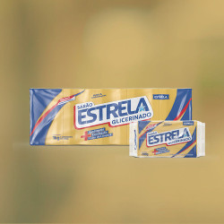 Sabão em Barra Estrela Glicerinado