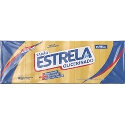 Sabão em Barra Estrela Glicerinado