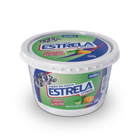 Sabão em Pasta Estrela 500g Sabão em Pasta Estrela 500g