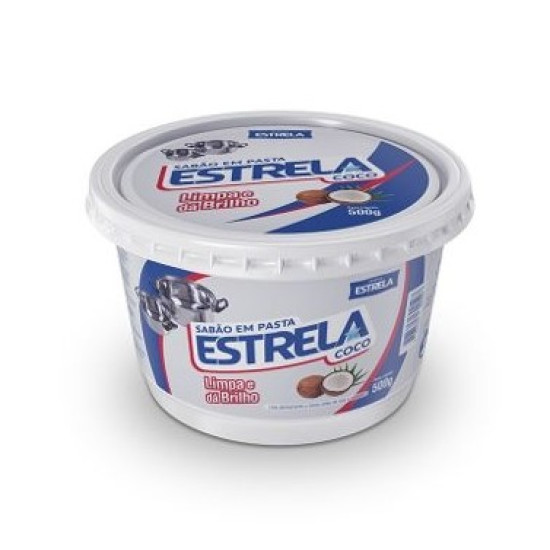 Sabão em Pasta Estrela 500g Sabão em Pasta Estrela 500g