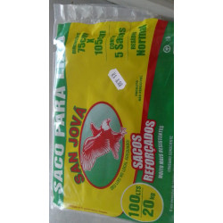 Saco p/ lixo LONADO 100 L 5 UN Saco p/ lixo LONADO 100 L 5 UN