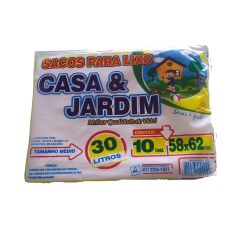 Saco p/ lixo Casa Jardim 30 L Saco p/ lixo Casa Jardim 30 L