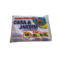 Saco p/ lixo Casa Jardim 15 L Saco p/ lixo Casa Jardim 15 L